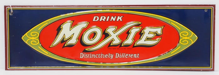 Drink Moxie sign