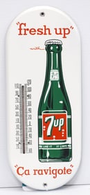 French 7-Up thermometer