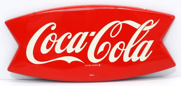 Coca Cola fishtail sign