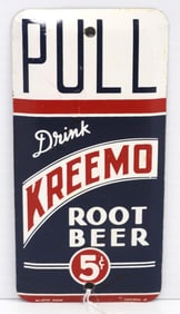 Kreemo Root Beer door sign
