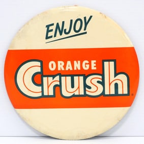 Enjoy Orange Crush sign