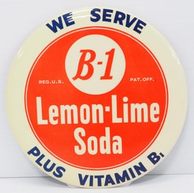 B-1 Lemon-Lime Soda sign
