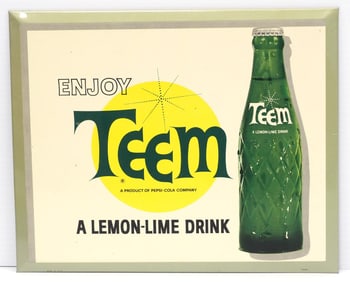 Enjoy Teem sign