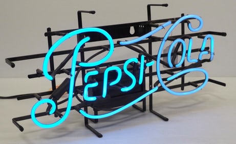 Pepsi Cola neon sign