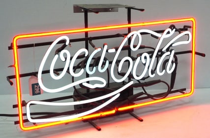 Coca Cola neon sign