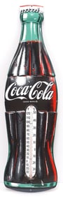 Coca Cola bottle thermometer