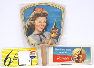Drink advertising pieces