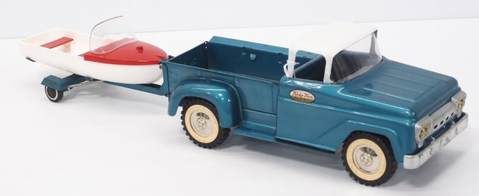 1960 Tonka Pickup with Trailer