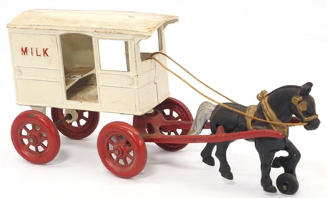 Kenton Milk Wagon & horse