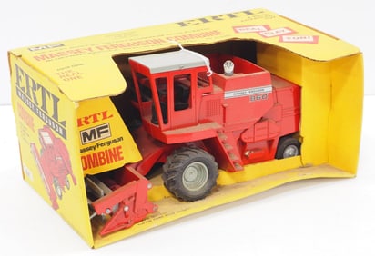 Ertl Massey Ferguson Combine Blueprint Replica