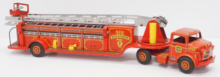 1950's Marx Ladder Truck