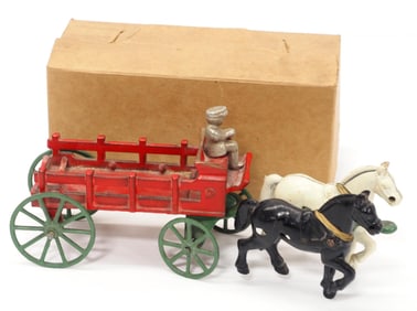 Kenton Stake Wagon with team