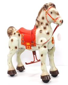 1950s Mobo horse with original paint! WOW!