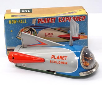 Planet Explorer battery-operated space ship