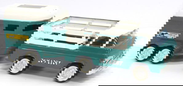 Nylint Econoline Horse Farm Stake Truck & Trailer