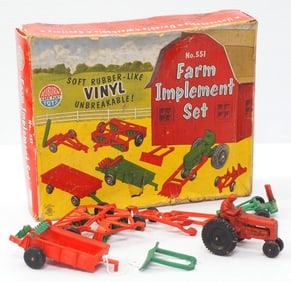 Auburn Toys No.551 Farm Implement Set