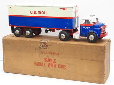 Marx US Mail Delivery Van Trailer