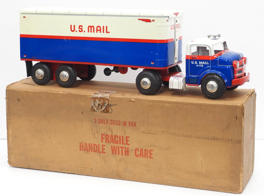 Marx US Mail Delivery Van Trailer (1 of 2)