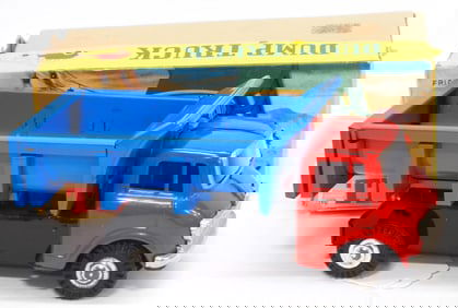 Tin friction Dump Truck with siren by ASC