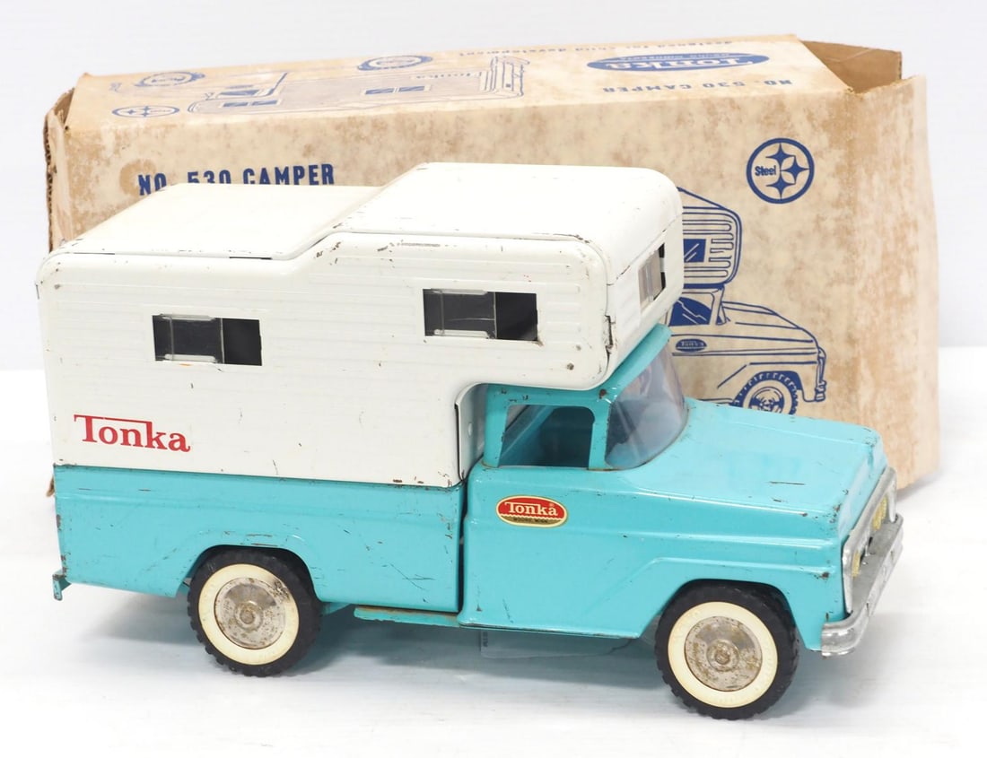Tonka No.530 Camper: Tonka No.530 Camper with box - original
