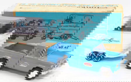 Mini-Tonka No.82 Pick-up and Horse Trailer