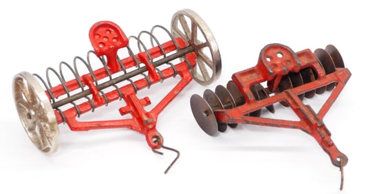 Arcade No.417 Dump Rake & No.409 Disc Harrow