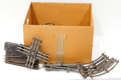 Set of Lionel O Gauge train tracks