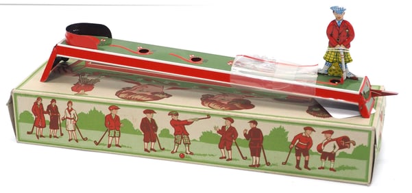 Golfing Game with box