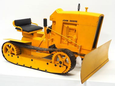 Custom John Deere pedal crawler with blade