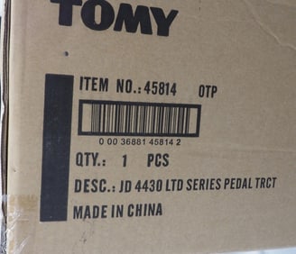 Tomy John Deere 4430 Ltd Series pedal tractor