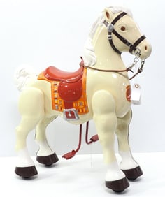 1950 Mobo metal child's riding horse