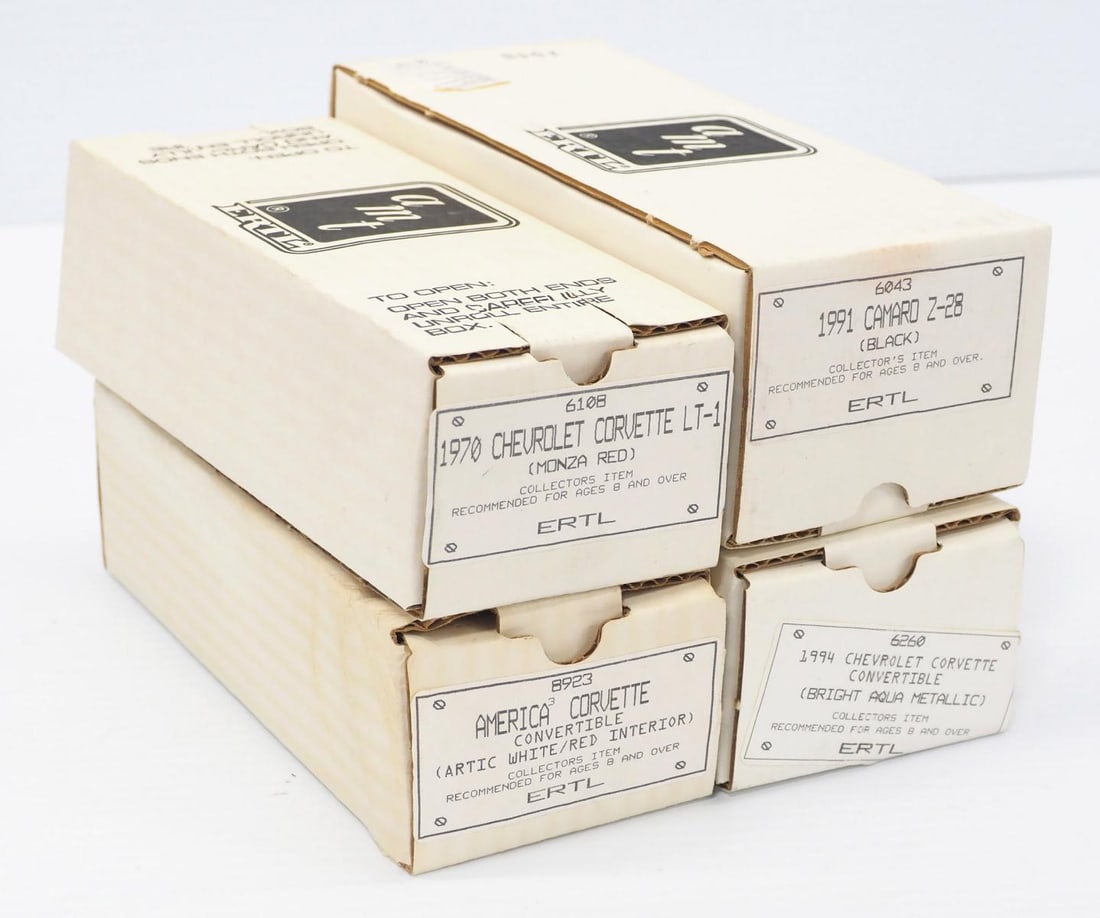 (4) Ertl AMT cars in boxes (1 of 2)