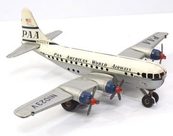 Pan American "Strato" Clipper metal airplane