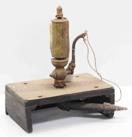 Buckeye brass steam whistle