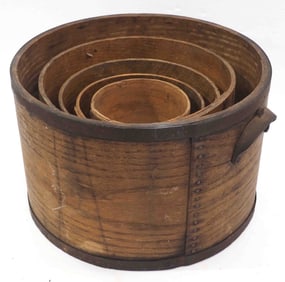 (5) Early wooden grain measures