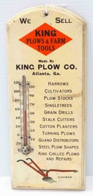 King Plows & Farm Tools thermometer