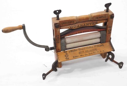 Lovell child's hand-crank wringer