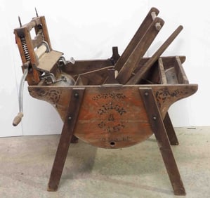 Quick Easy floor model primitive wash machine