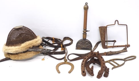 (25+) Pieces of horse farrier tools