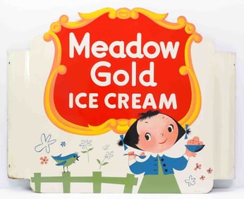Meadow Gold Ice Cream sign
