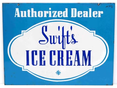 Swifts Ice Cream sign