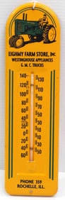 John Deere dealer thermometer