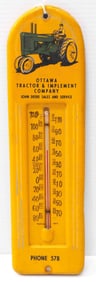 John Deere dealer thermometer