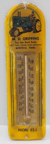 John Deere dealer thermometer