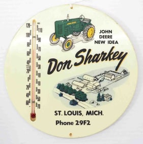 John Deere dealer thermometer