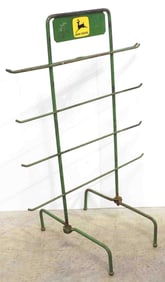 John Deere metal product display rack