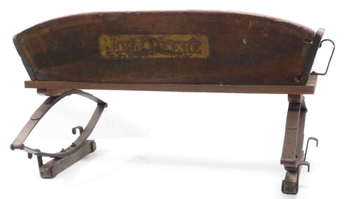 John Deere box wagon seat