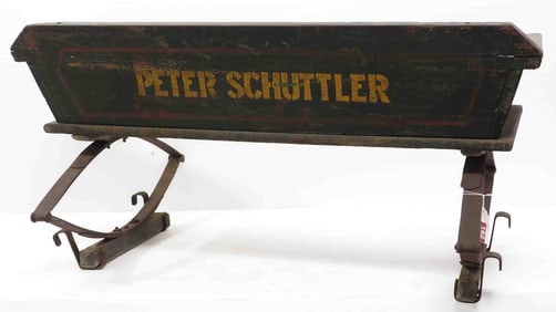 Peter Schuttler box wagon seat