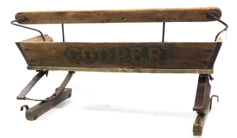 Cooper box wagon seat