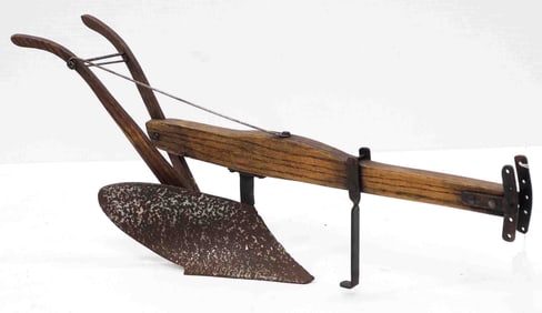 Model 1-bottom, 1-horse walking plow